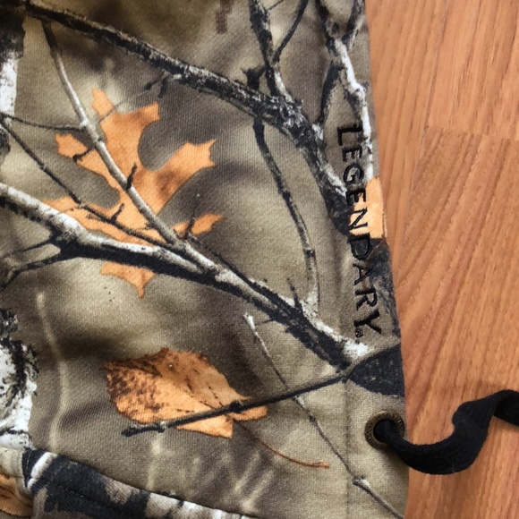 Legendary WhiteTails Camo Pullover Hooded Sweatshirt Sz Lg - Picture 13 of 13